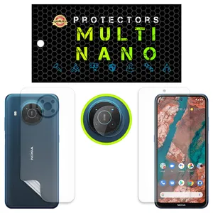 Multi nano X-SFM Model Anti Reflex Screen Protector Suitable For Samsung Nokia X20 Mobile Phone Along With The Back Protector And Camera Lens Protector