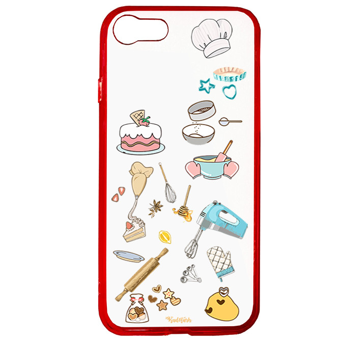 کاور طرح آشپزی مناسب برای گوشی موبایل اپل IPhone 7 / 8  Plus
