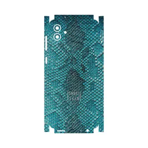 MAHOOT Blue Snake Skin-FullSkin Cover Sticker for Samsung Galaxy A04