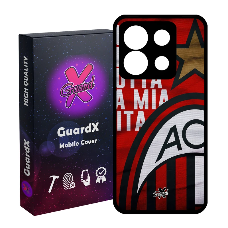 کاور گارد ایکس طرح آث میلان مدل Glass10453 مناسب برای گوشی موبایل شیائومی Redmi Note 13 5G