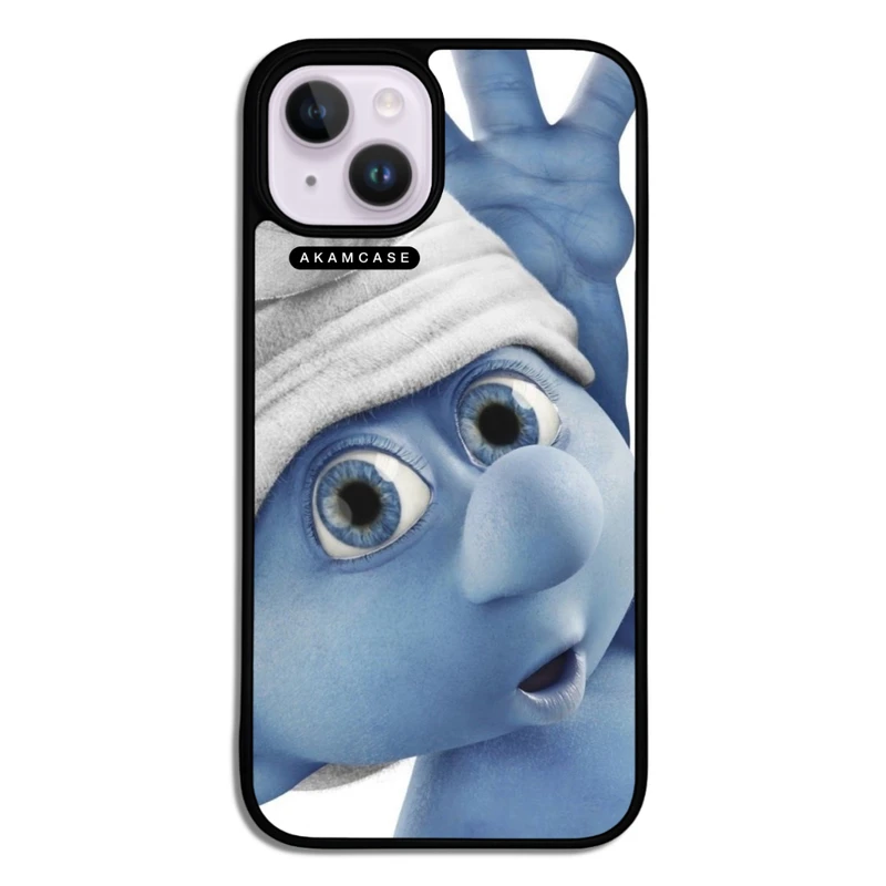 کاور آکام مدل AMC-WA14-SMURFS-2 مناسب برای گوشی موبایل اپل iPhone 14