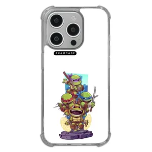 AKAM AMC-WTA15PRO-NINJA TURTLES17 Cover For Apple iPhone 15 Pro