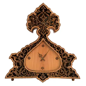 ساعت رو میزی طرح اسلیمی 