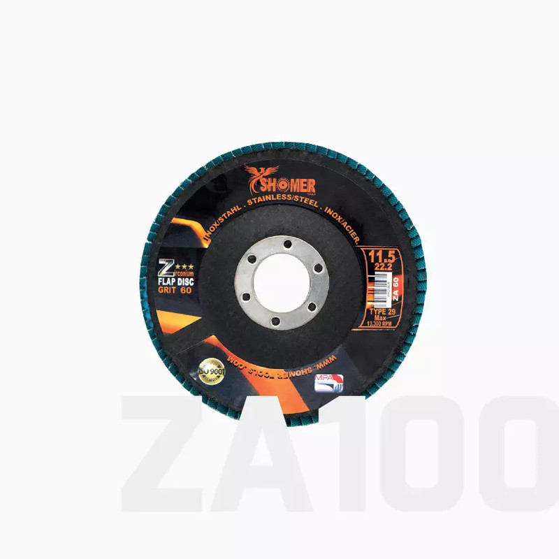 سنباده فلاپ دیسک شومر مدل P100 کد 11.5