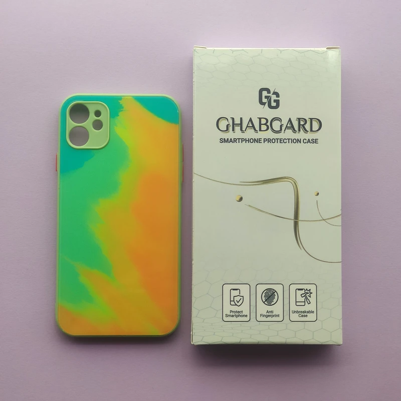 کاور قاب گارد مدل پشت گلس فانتزی مناسب برای گوشی موبایل اپل iPhone 11  