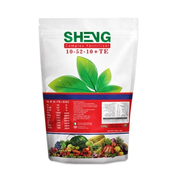 کود کامل 10-52-10 شنگ مدل Complex وزن 2کیلوگرم