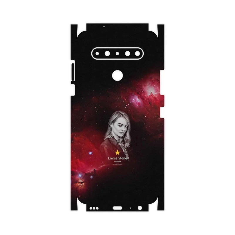 برچسب پوششی ماهوت مدل Emma Stone-FullSkin مناسب برای گوشی موبایل ال جی K61