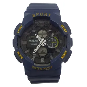 ساعت مچی عقربه‌ای مردانه والار مدل اسپرت دوزمانه کد 88wa10