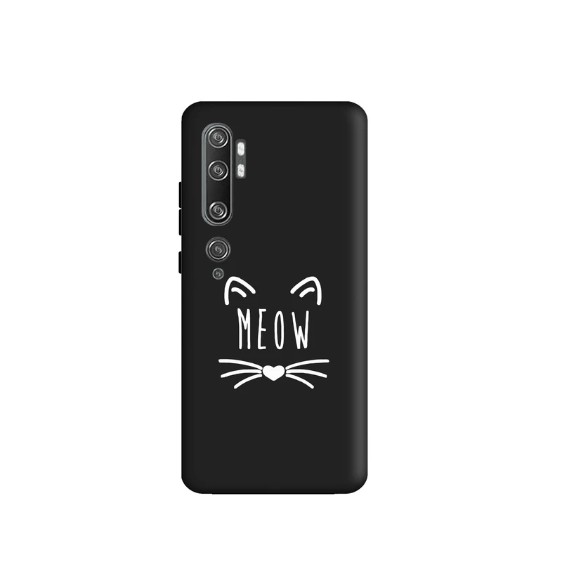 کاور قاب گارد طرح گربه ای کد s8819 مناسب برای گوشی موبایل شیائومی Mi Note 10 / Mi Note 10 Pro