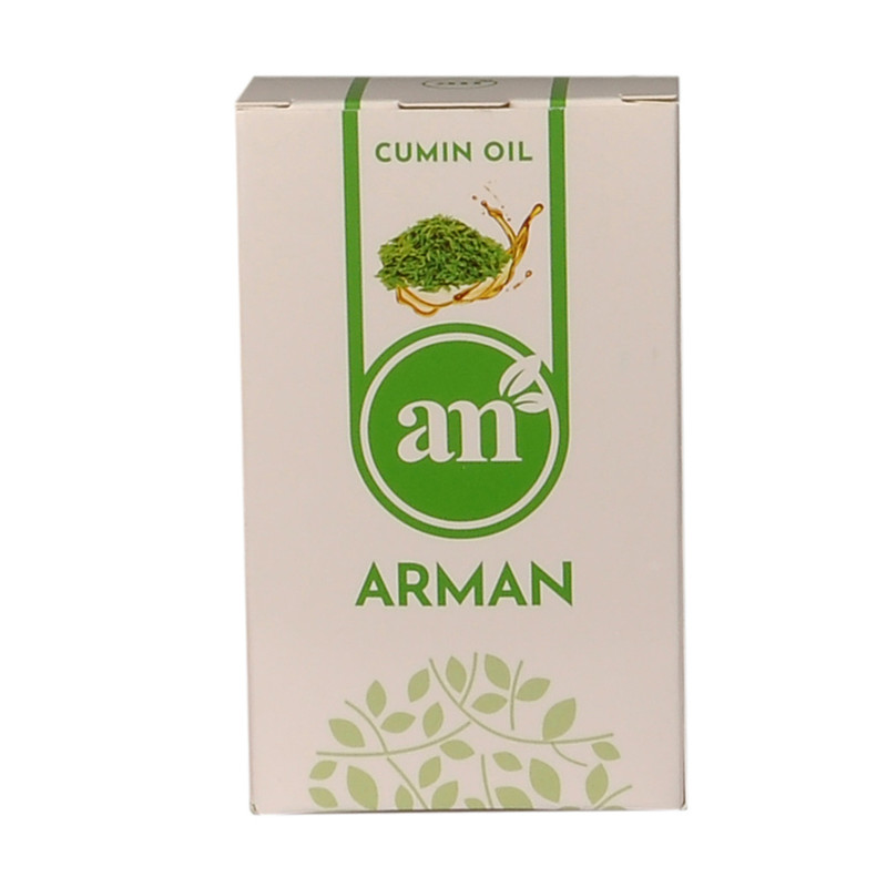 روغن بدن آرمان مدل زیره سبز حجم 30 میلی لیتر