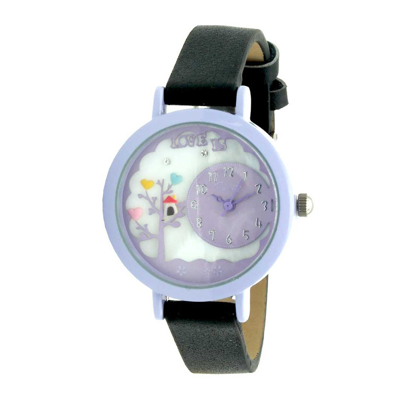 ساعت مچی عقربه ای دخترانه مدل 54665 ساعت مچی عقربه ای دخترانه مدل 54665