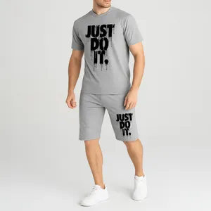 ست تی شرت و شلوارک مردانه مدل JUST A131