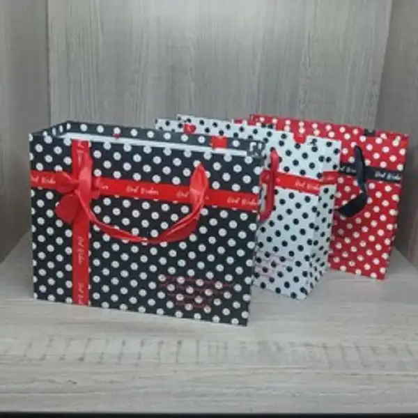 ساک هدیه مدل خالدار 21