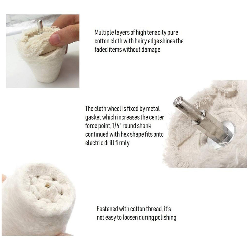 صفحه پولیش مدل سر دریلی مخروطی کد cm5x3