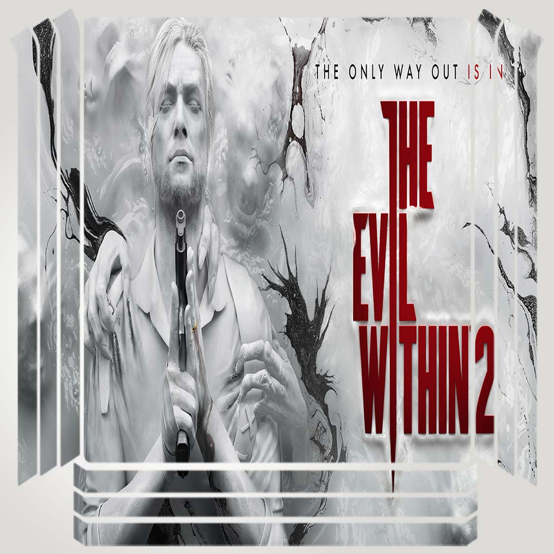 برچسب پلی استیشن ۴ مدل the evil کد PSP-341 