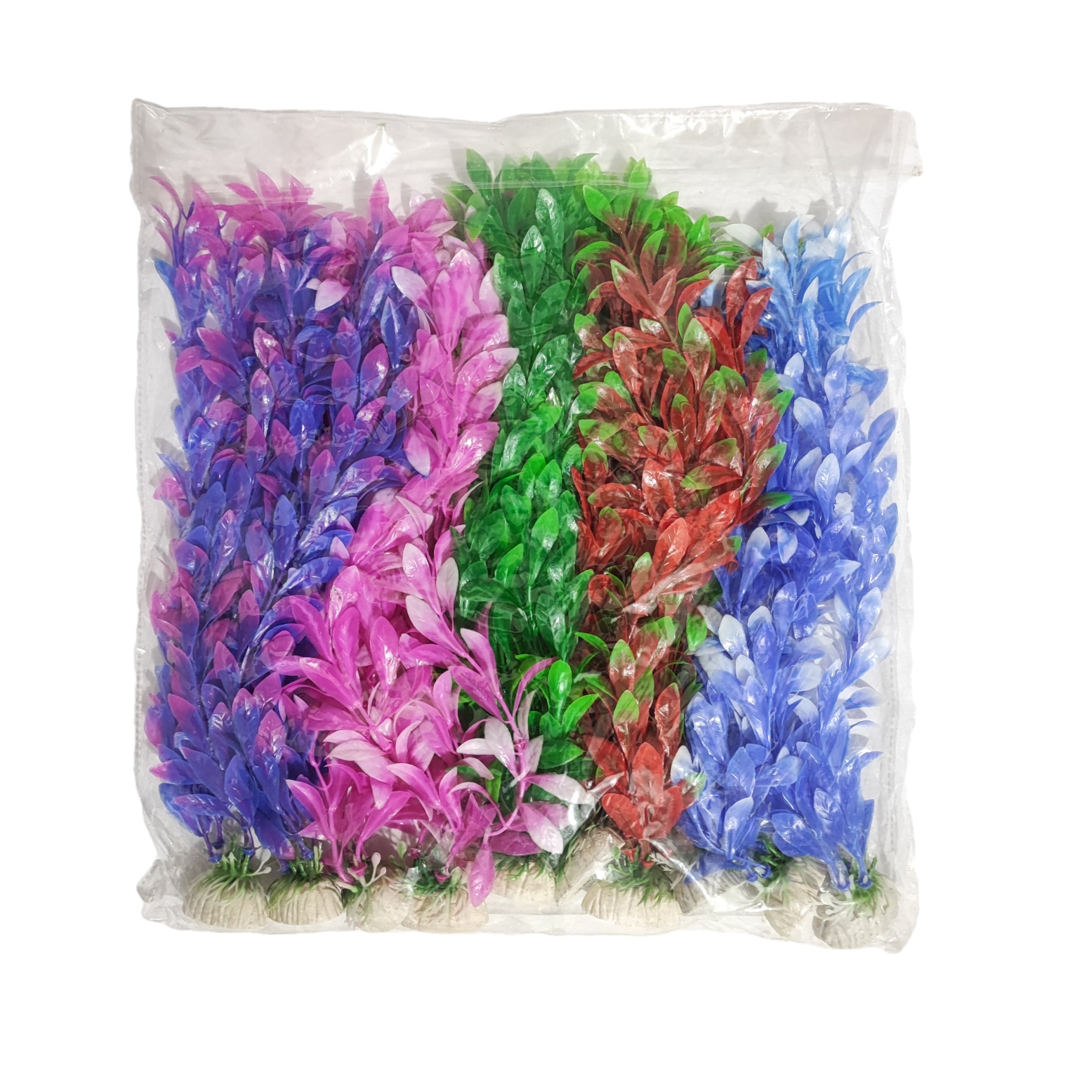 گیاه تزیینی آکواریوم مدل 30CM بسته 10 عددی