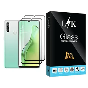 LKG LK Glass MIX002 Screen Protector For Oppo A31 Pack Of 2