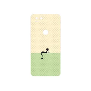 MAHOOT Minimal Internet Cat Icon Cover Sticker for Google Pixel 2