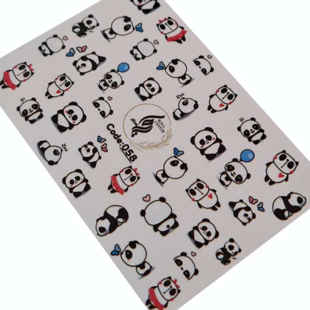 برچسب لنز ناخن رویاسنتر مدل 058LL