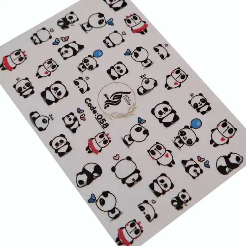 برچسب لنز ناخن رویاسنتر مدل 058LL