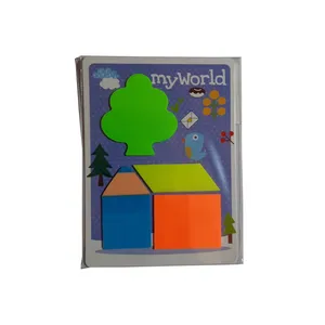کاغذ یادداشت چسب دار مدل my world