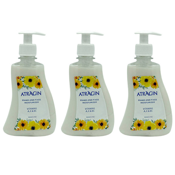 کرم آبرسان عطرآگین مدل گل حجم 270 میلی لیتر مجموعه 3 عددی