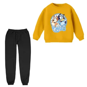 ست سویشرت و شلوار راحتی بچگانه مدل بلویی کد 03