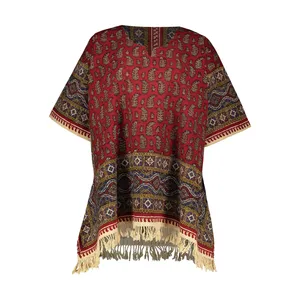 تونیک زنانه مدل قلمکاری
