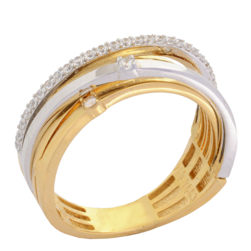 انگشتر طلا 18 عیار زنانه طلای مستجابی مدل جلوا آینه ای T663 کد 8541 سایز 58 به همراه 50 سوت هدیه طلا