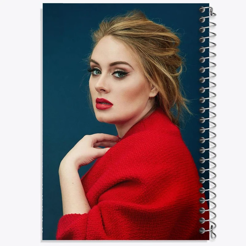 دفتر لیست خرید 50 برگ خندالو طرح ادل Adele کد 2933