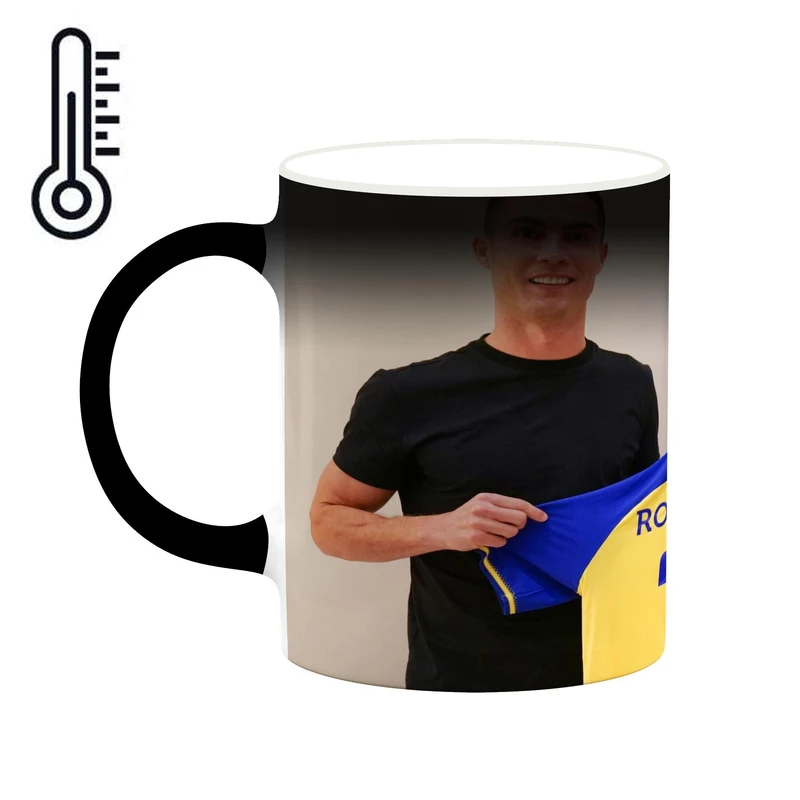 ماگ حرارتی کاکتی طرح Ronaldo رونالدو مدل mgh43031