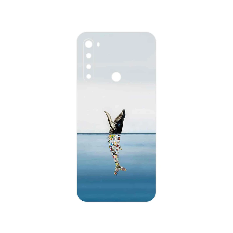 برچسب پوششی ماهوت مدل Collage of Sea Trash مناسب برای گوشی موبایل شیائومی Redmi Note 8