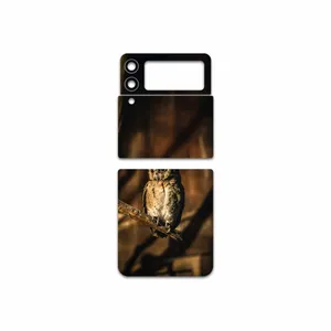 MAHOOT Owl Cover Sticker for Samsung Galaxy Z Flip3 5G