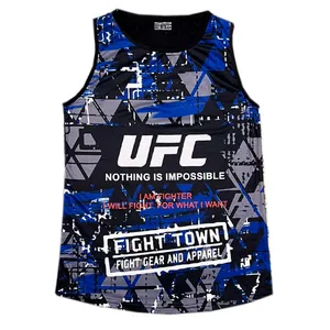 تاپ ورزشی مردانه مدل یو اف سی کد 723