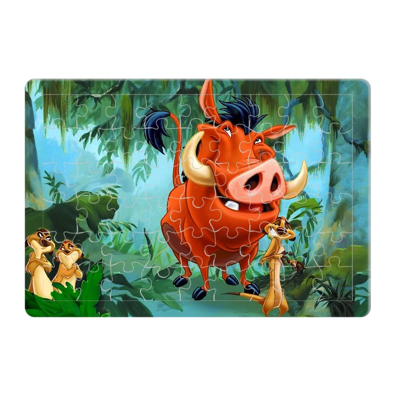 پازل 54 تکه هومرو مدل PL631 طرح انیمیشن شیرشاه