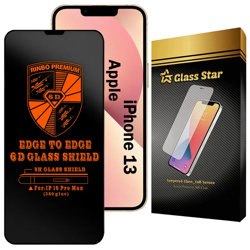 محافظ صفحه نمایش گلس استار مدل RINB200G مناسب برای گوشی موبایل اپل iPhone 13