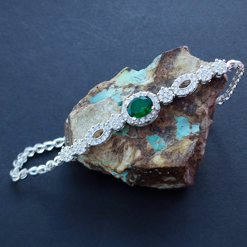 دستبند نقره زنانه مدل 30573