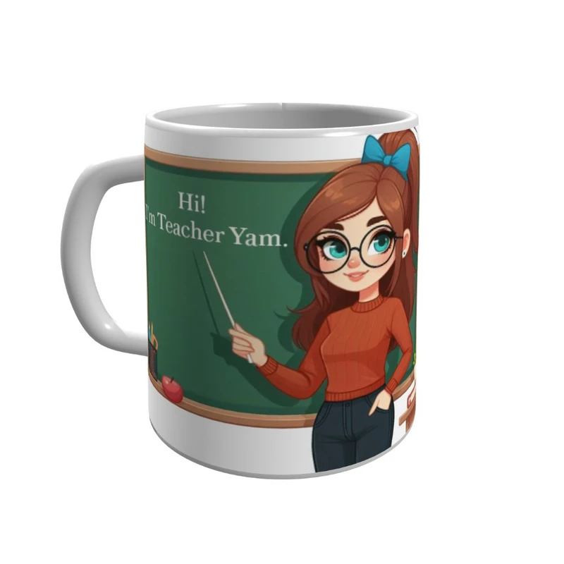 ماگ پاد آفرین مدل مدرس زبان 