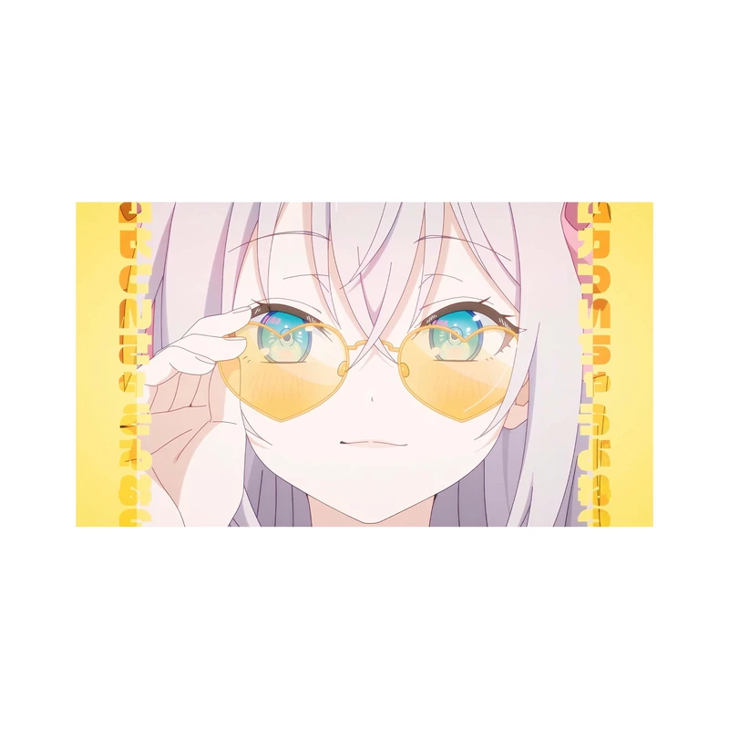 استیکر لپ تاپ و موبایل مدل انیمه طرح آلیسا Alya Sometimes Hides Her Alisa Mikhailovna Kujou کد 4012