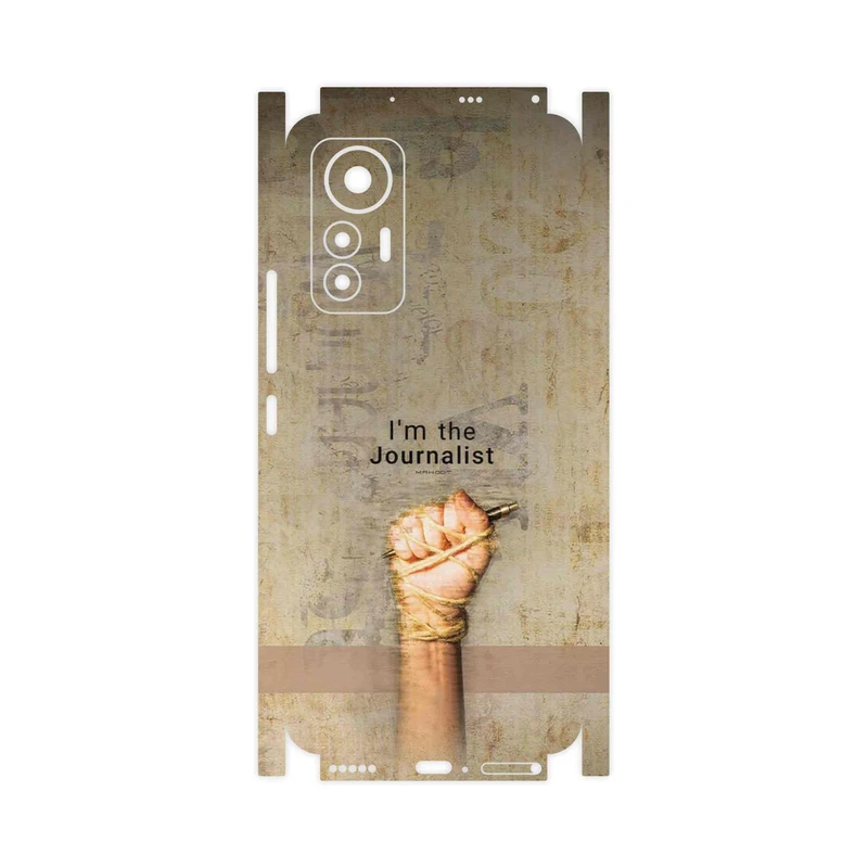 برچسب پوششی ماهوت مدل Journalist-FullSkin مناسب برای گوشی موبایل شیائومی 12 Lite