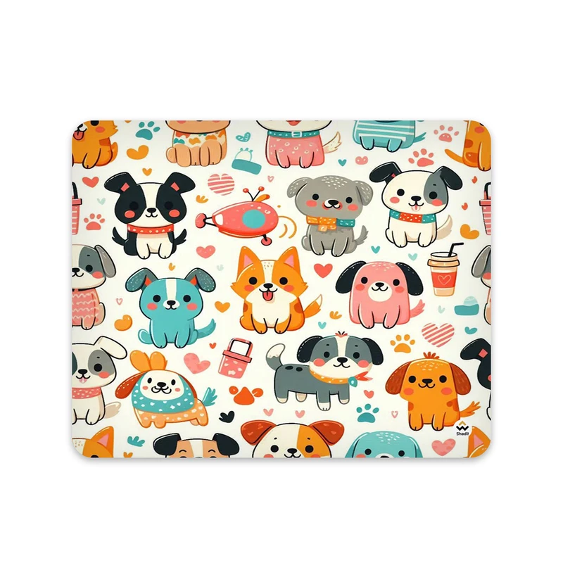 ماوس پد شادیت مدل سگ کد266 سایز 24*19 سانتی متر