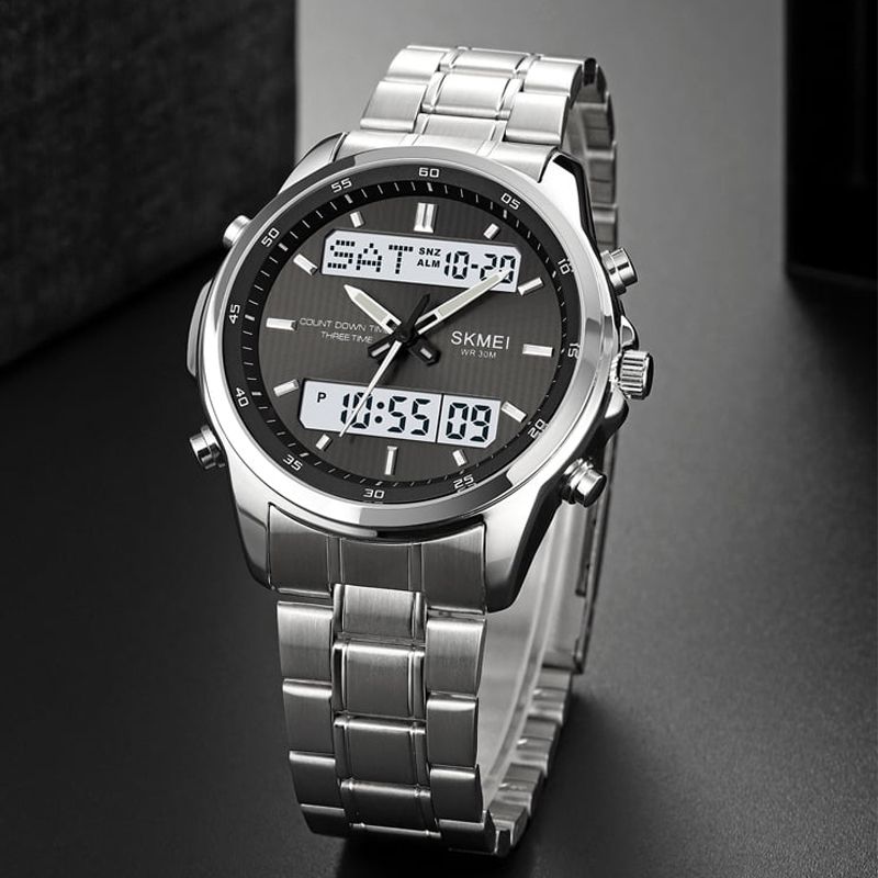 ساعت مچی عقربه‌ای مردانه اسکمی مدل 2049 SIBK -  - 2