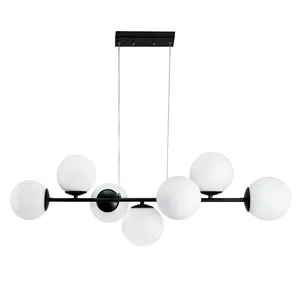 لوستر هفت شعله چشمه نور کد A1230/7-WT