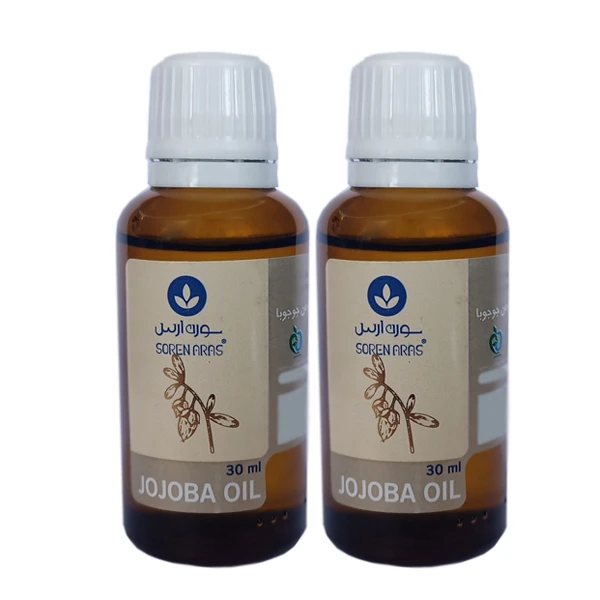 روغن بدن سورن ارس مدل جوجوبا مناسب برای انواع پوست حجم 30 میلی لیتر بسته 2 عددی