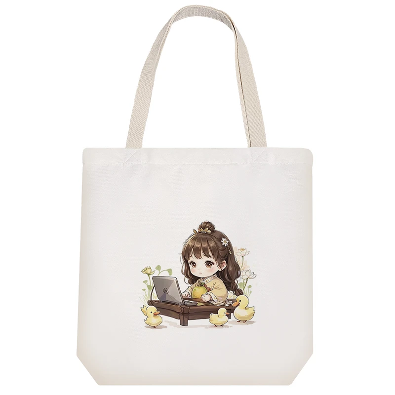 ساک خرید خندالو طرح کودکانه دخترانه کد 3575