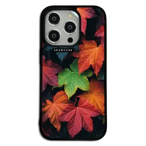 AKAM AMC-WA14PRO-LEAVES-35 Cover For Apple iPhone 14 Pro