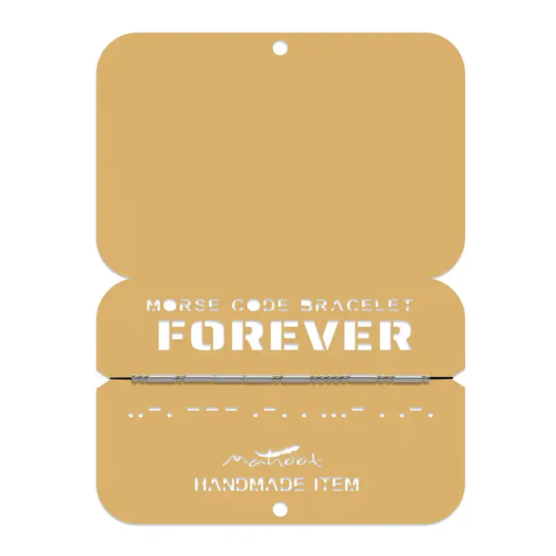 دستبند ماهوت مدل مورس کد FOREVER - S