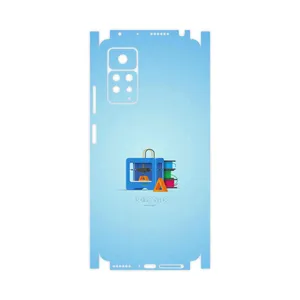 MAHOOT 3D Printer-FullSkin Cover Sticker for Xiaomi Redmi Note 11 Pro Plus 5G  India