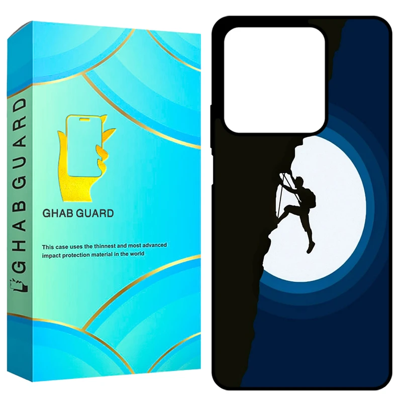 کاور قاب گارد طرح کوهنورد مدل GCHPN134 مناسب برای گوشی موبایل شیائومی Redmi Note 13 4G