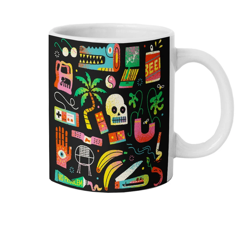 ماگ هومرو طرح دخترونه فانتزی مدل M669